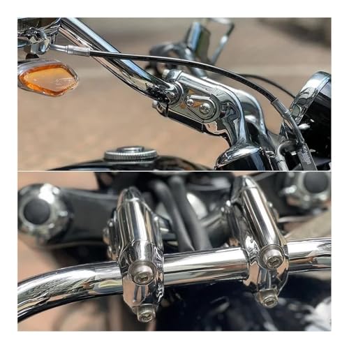 Rehausseur de guidon pour R18 Classic 2021-2022 en chrome avec support - 5