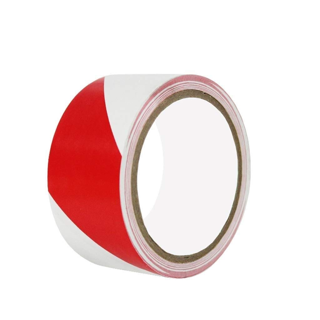 Nastro adesivo di avvertimento di pericolo - Nastro per pavimenti in PVC nero giallo zebrato linea di avvertimento adesivi per punti di riferimento a terra 5S logo colorato foderato nastro di
