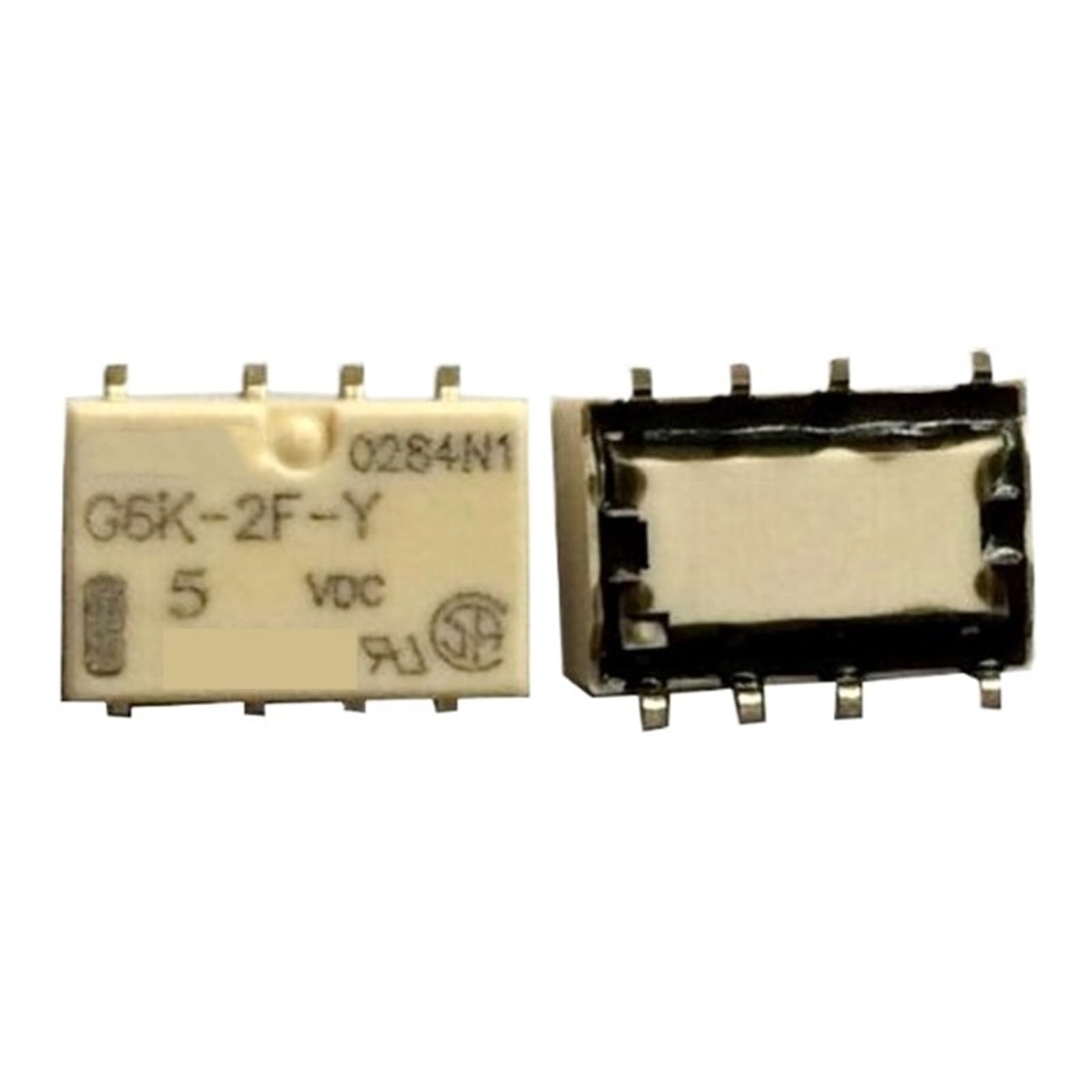 NWPNLXEA G6K-2F-Y-5VDC G6K-2F-Y-5 G6K-2F-Y 5VDC G6K2FY G6K-2F G6K 2F 5VDC DC5V 5V Relay SOP8(5PCS)