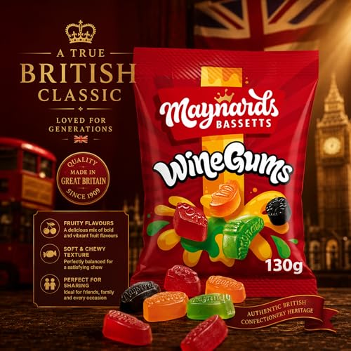 Maynards Wine Gum 130g Pack de 12 miniatura 5
