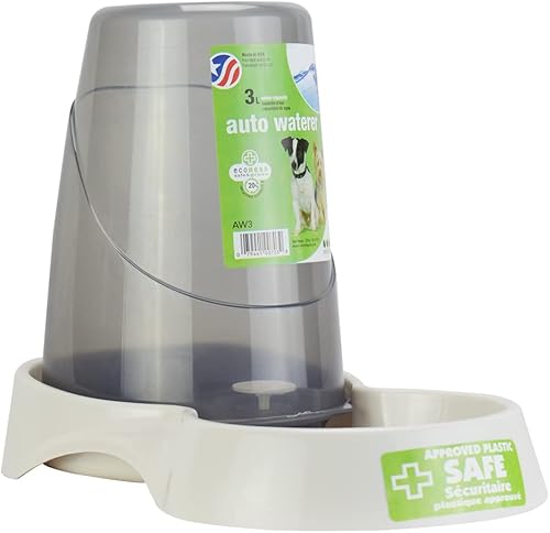 Vista 3 de Van Ness Bebedero automático pequeño, 3 litros, blanco