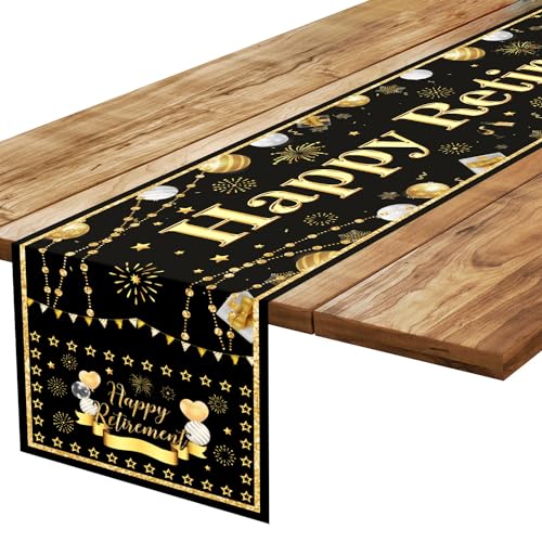 Qupt HX323 Happy Retirement Decoration cover