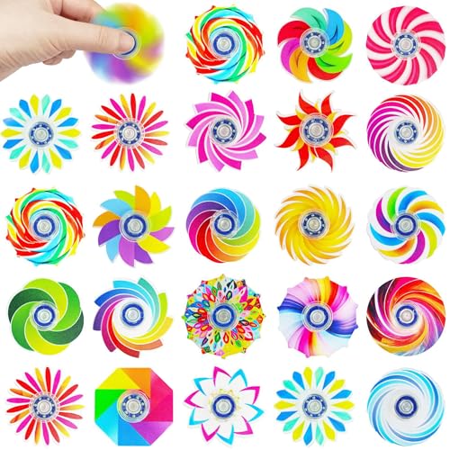 40 Pack Fidget Spinners Bulk Fidget Toys,Anxiety ADHD Stress Relief Sensory Toys Party Favors Supplies Birthday Gifts Goodie Bags Stuffers for Kids Adults Boys Girls, Classroom Prizes (Colorful)