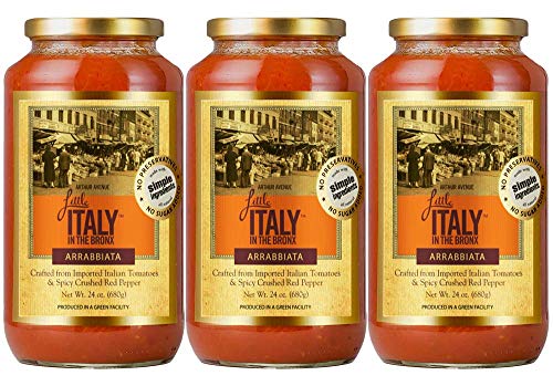 Little Italy Bronx Arrabbiata Sauce 24 oz (3 Pack)