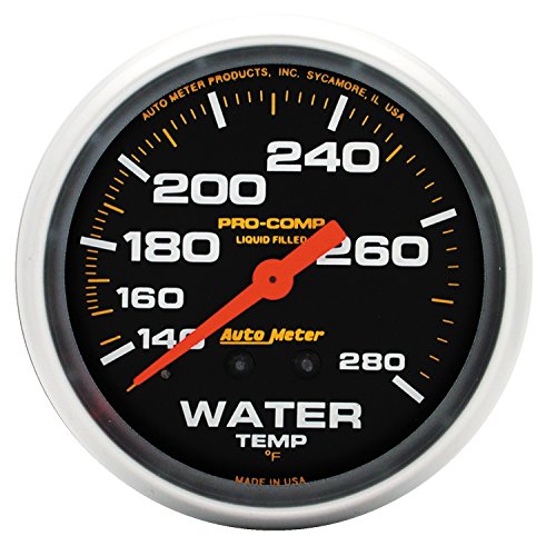 Image of Auto Meter 5431 Mechanical Liquid-Filled Water Temperature Gauge