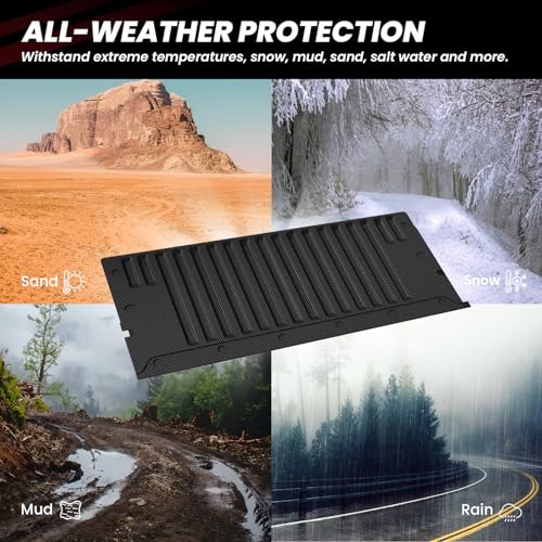 Image of LASFIT Tailgate Mat for Toyota Tacoma 2024-2026 (Not Fit Drop-in Liners), All Weather Truck Tailgate Liner for Tacoma TPE Tailgate Protector Liner Tacoma 2024 2025 2026 Accessories, Black