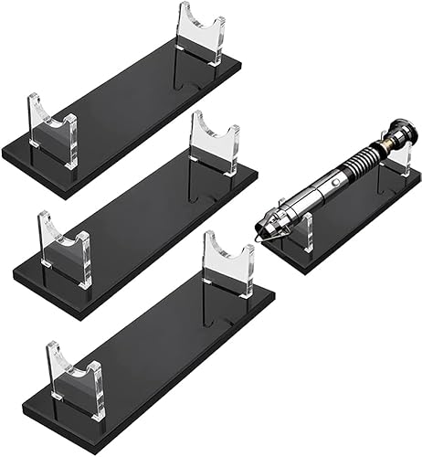 WANLIAN Soporte de sable de luz, soporte de espada de repisa de espada, soporte de espada acrílica de escritorio, soporte de espada decorativa, disponible en Yaxa Peru