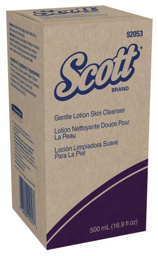 Kimberly-Clark Scott 92053 Floral Fragrance Gentle Lotion Skin Cleanser, 500mL, Pink (Case of 18)