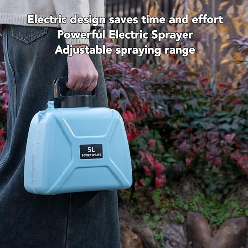 Pulvérisateur de jardin électrique 5L pour traitement des cultures