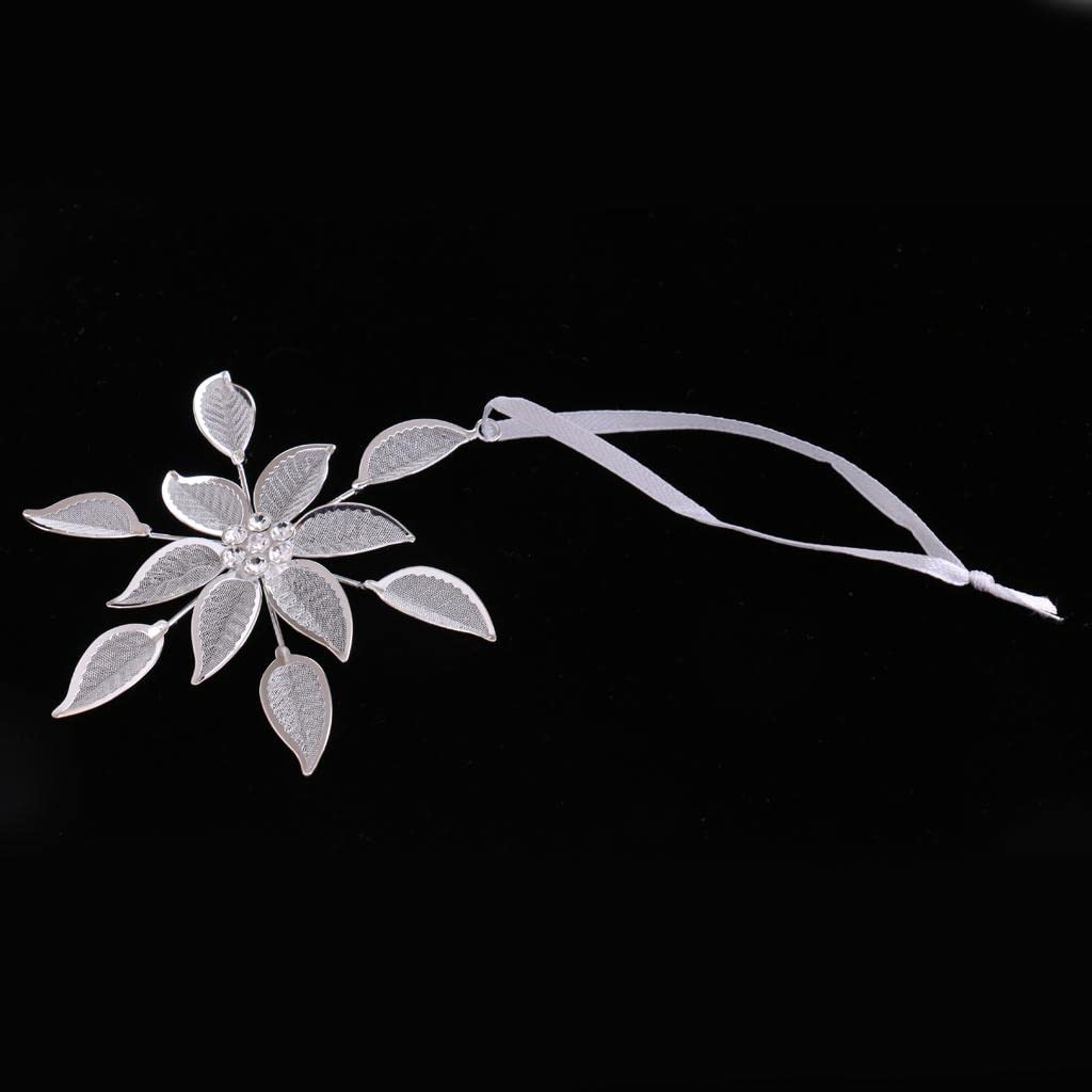 LYLA Holiday Christmas Tree Pendant Baubles Filigree Rhinestone Filigree Snowflake Gift Wedding Hanging Decorations|Home & Garden | Holiday & Seasonal D?©cor | Christmas & Winter