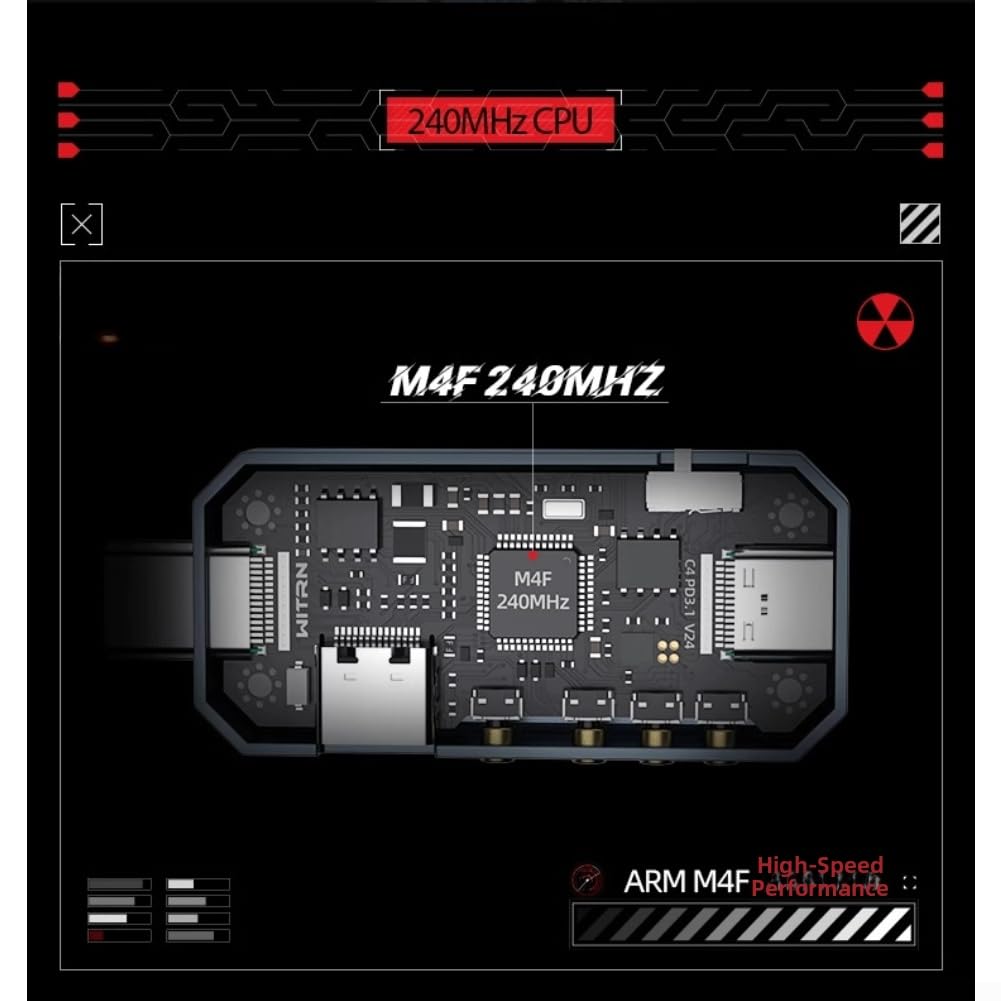 C5 für USB-C Leistungsmessgerät Tester für PD3.1 EPR 48V für 6a mit 1,47