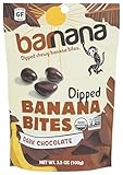 Barnana Dipped Banana Bites, Dark Chocolate, 3.5 Oz