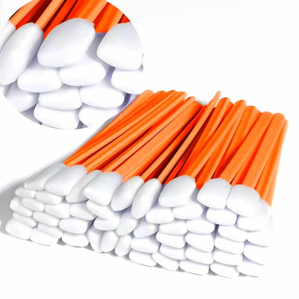 200 PCS Foam Cleaning Swab Sticks Professional, Dust-Free Cleaning Sponge Tip Swabs Printer,Scanners, Camera, Optical Lens,Gun, Arts,Crafts,Automotive