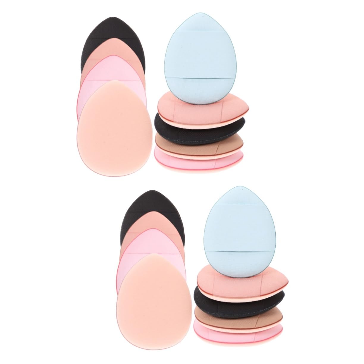 SOESFOUFU 2sets Cushion for Foundation Makeup Tool Face Powder Fingertip Powder Concealer Makeup Mini Finger 25pcs*2
