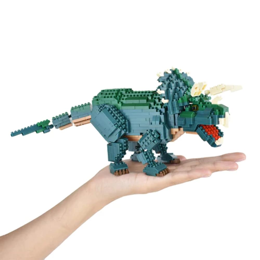 Nanoblock Dinosauri Deluxe Edition – Mosasaurus, Kit Costruzioni Advanced Hobby Series (710 Pezzi)