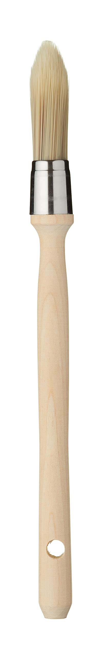ProDec 15mm Trade Professional Pointed Synthetic Sash Brush Ideal for Precise Painting of Sash Windows, Architraves and Other Curved, Moulded or Profiled Surfaces with Gloss and Satin Paints