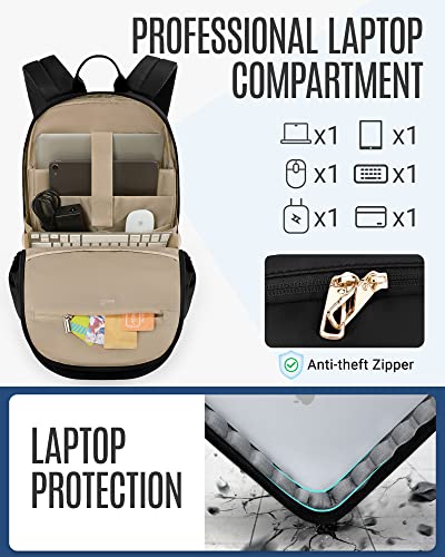 Light Flight Travel Backpack For Women, 15.6 Inch Anti Theft Laptop Backpack With Usb Charging Hole thumb #4