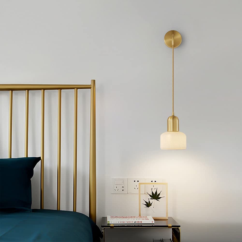 Applique Murale Interieur LED 12W 3000K Blanc Chaud Céramique Lampe Murale Moderne Eclairage Décoration Lumière Luminaire Mural Pour Chambre Bureau Salon Escalier Couloir Hôtel Bar, Blanc