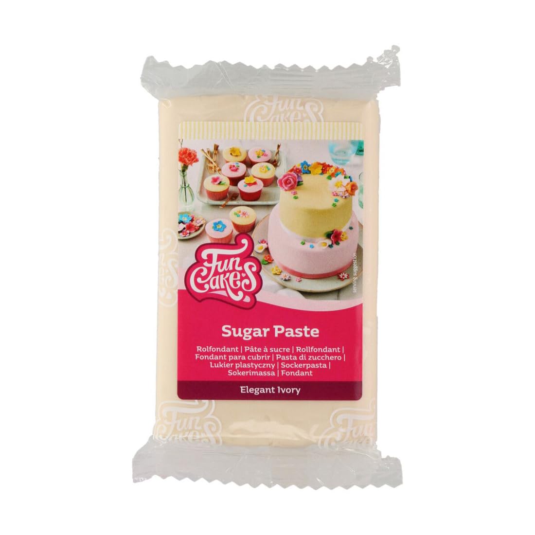 FunCakes Rollfondant Elegant Ivory Rollfondant