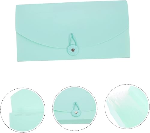 Miniatura 4 de Tofficu Carpeta Bolsa de órgano Revista Archivo Titular de Acordeón Billetera de Acordeón Billetes Carpeta de Archivo de Bolsillo Carpetas de