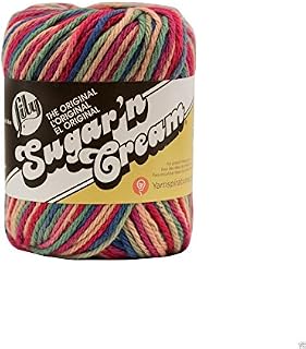 Lily Sugar 'n Cream Ombre Knitting Wool Yarn 56.7g - 190 Painted Desert Ombre