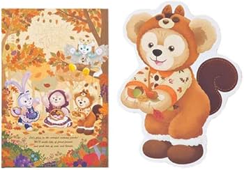 Amazon | ダッフィー＆フレンズ ポストカード ダッフィーたちの秋の