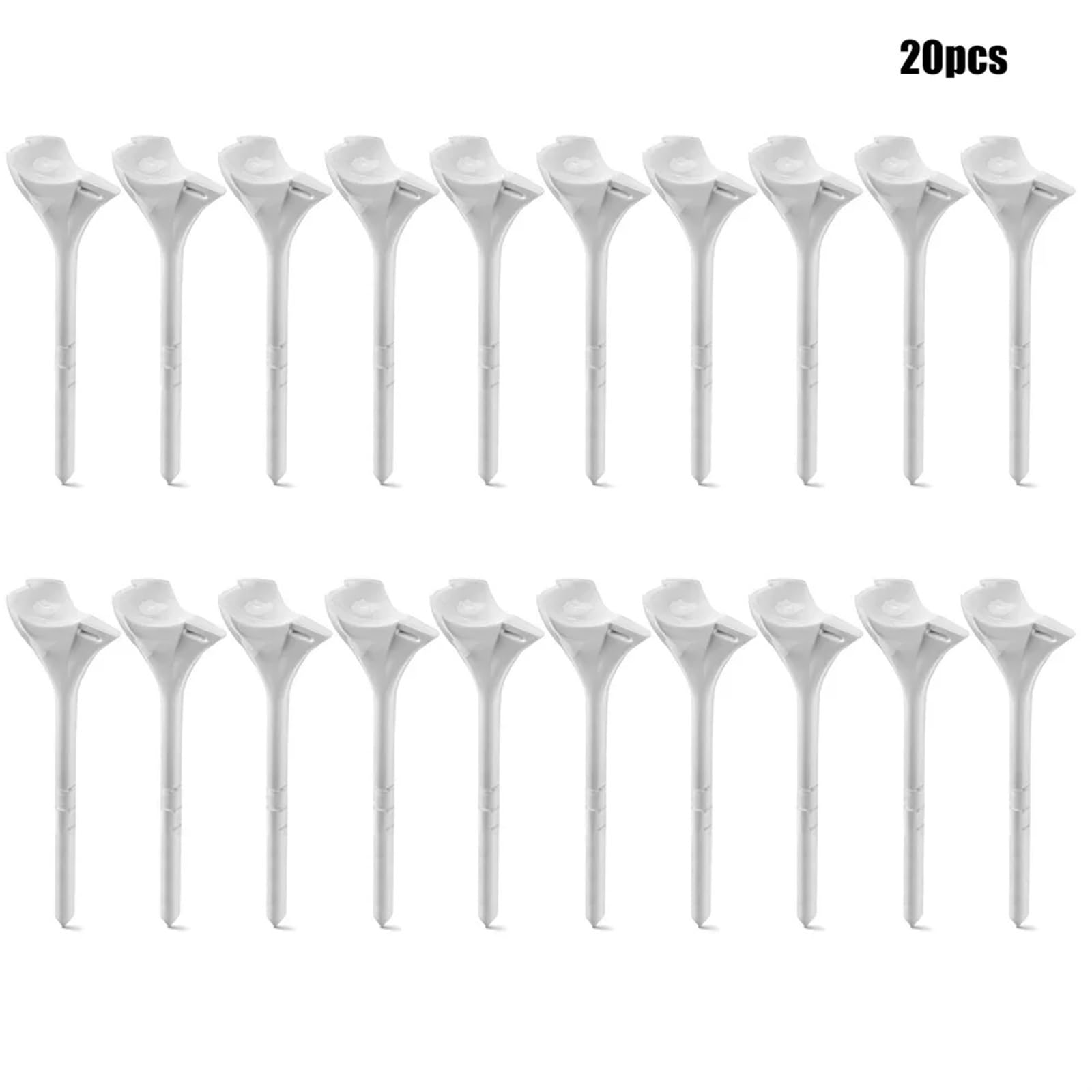 Golf Tee 20 stücke Golf-Tee-Halter Schräge Einfügung Golf Nagel Ball Tee Unterstützung Wiederverwendbare Keine-Widerstand for Golfer Praxis Zubehör FüR Einen Idealen Abschlag