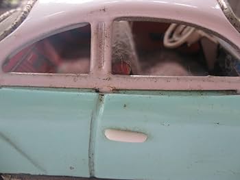 旭玩具【フォルクス ワーゲン カルマンギア 白】ブリキtin toy car箱無 旭玩具【フォルクス ワーゲン カルマンギア 白】ブリキtin toy