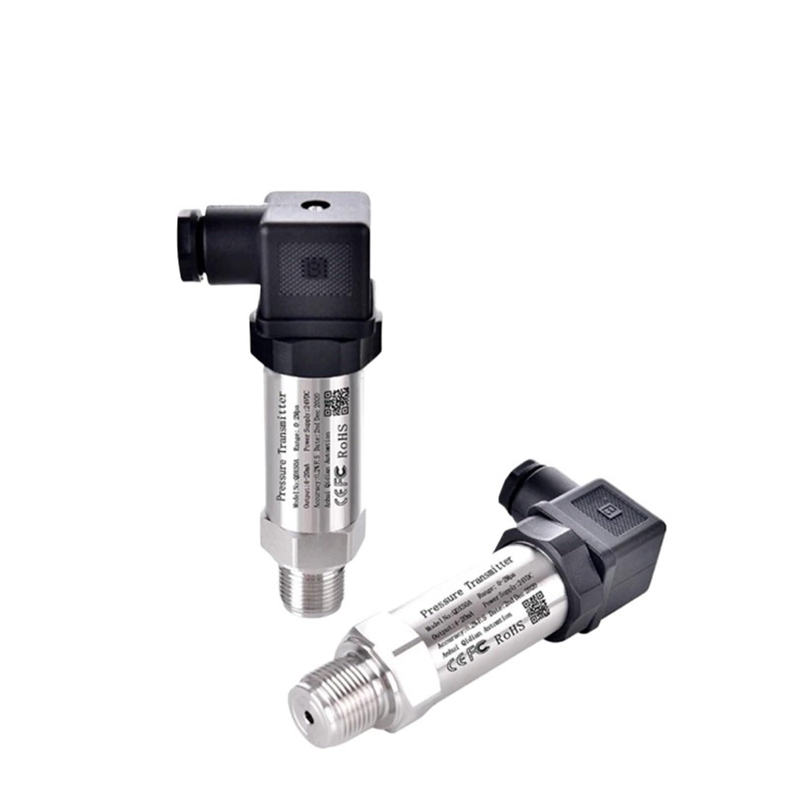 Transmisor de sensor presión salida 4-20 mA, suministro 12-36 V, agua, gas, aceite, líquido, calibre 150 psi, G1-4, G1-2, 0,5 bar, 1, 16, 25, unidad(G1-2,0-10bar)