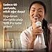 Philips Sonicare HX3333/24 Kompakte Munddusche, 3 Modi mit 200ml Wassertank, USB-Aufladung, 360° Düse, Vibration und Präziser Reinigung, HX3333/24