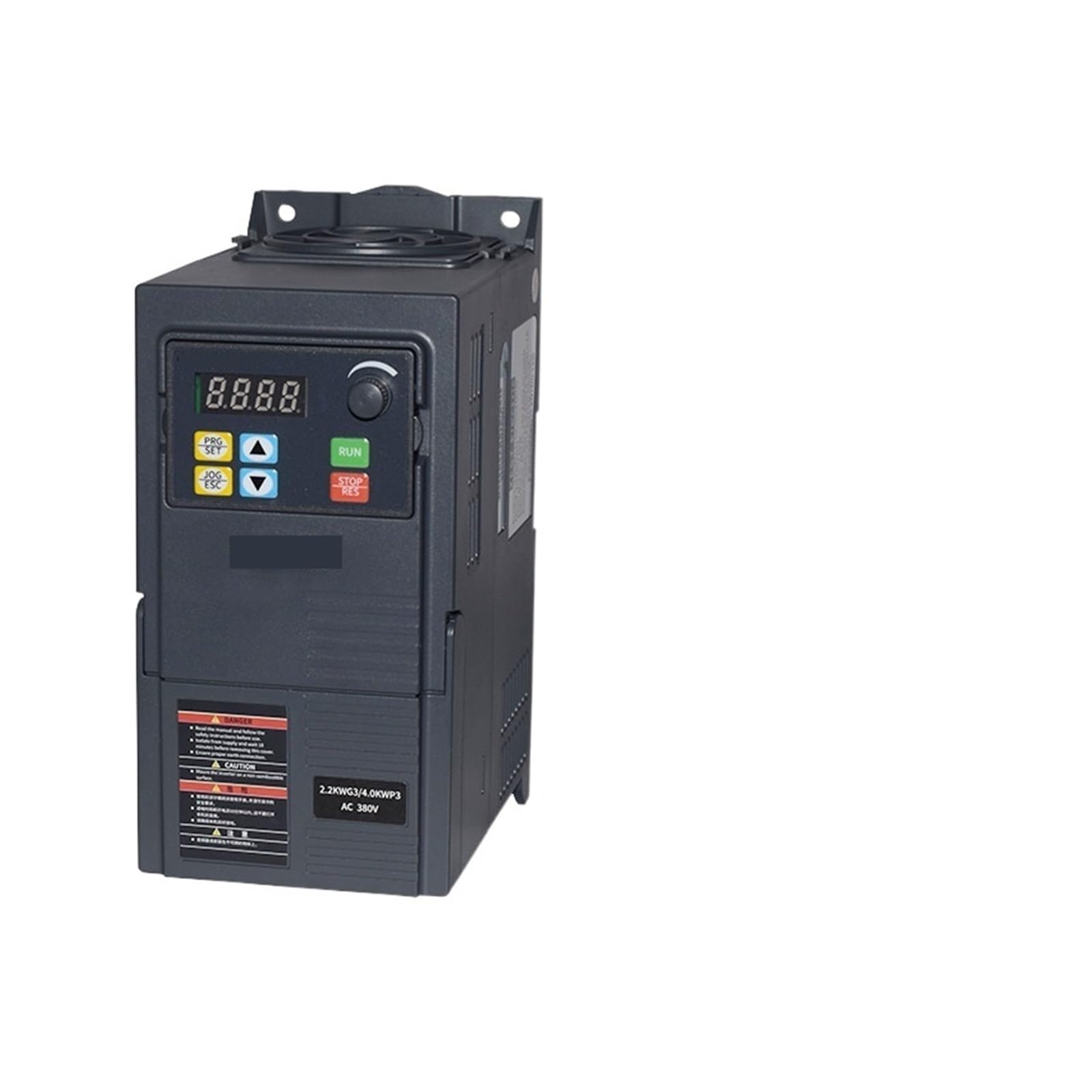 CVFRDD 0.75/1.5/2.2/3KW 1/2/3HP 380V VFD Economical Variable Frequency Drive Converter Motor Speed Vector Control Small Inverter(7.5KW,3PH380V-3PH380V)