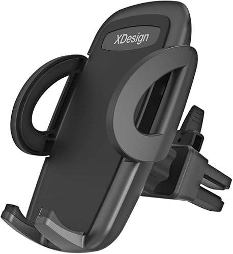 XDesign Soporte universal para teléfono con ventilación de aire, compatible con iPhone 12 Pro Max 11 Pro iPhone XR SE 2020 8 Plus 7 6s 6 Galaxy S20