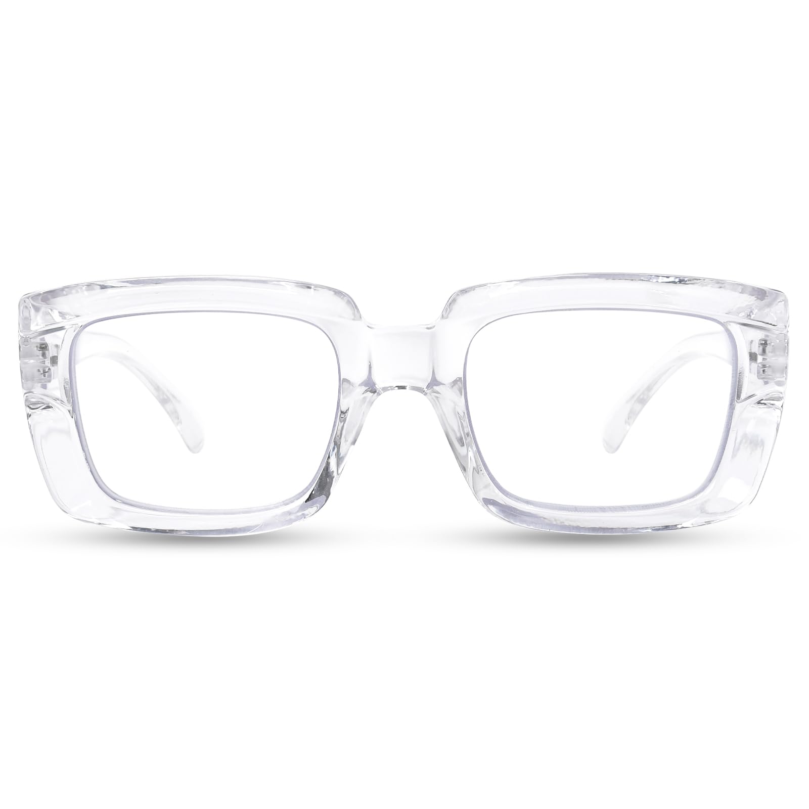 YUKANG Oprah Style Reading Glasses for Women Oversized Stylish Blue Light Blocking Computer Readers Ladies with Spring Hinge
