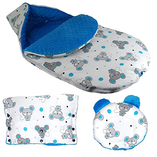 Baby Toddler Stroller cossytoes Buggy Liner Padded pram FOOTMUFF/HANDWARMER/PRAM Pillow (3 pcs Set XL Size, 7)
