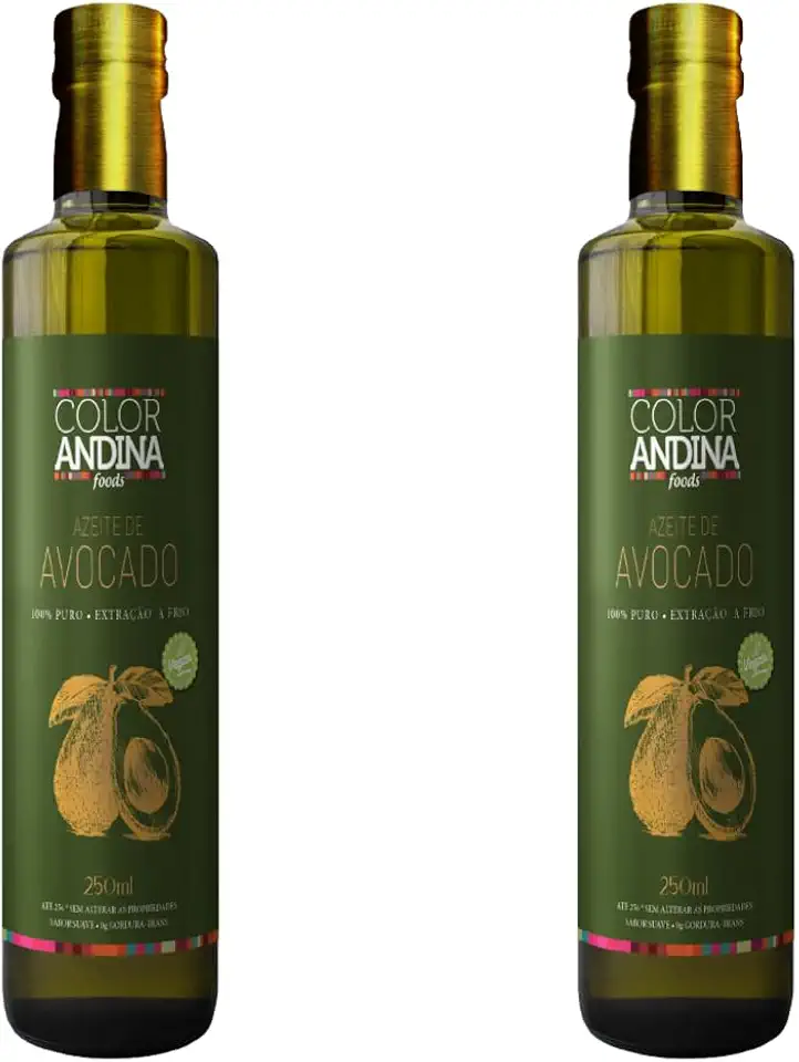 Óleo de Abacate COLOR ANDINA FOODS 2 Unidades de 250ml