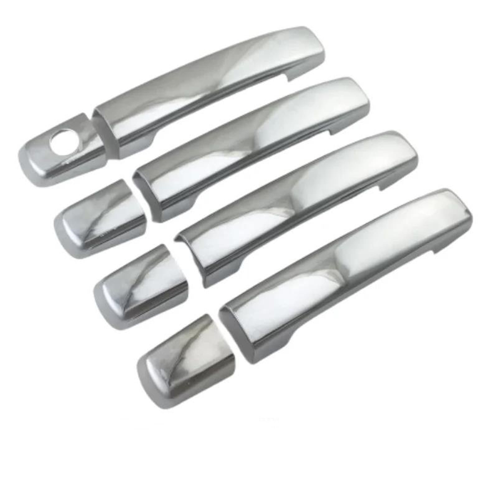 Yytemd Handle Cover Door Handle Bowl Covers Exterior Cars Accessories For Nissan For Navara For Frontier D40 2005-2014 Chrome(Handle Cover)