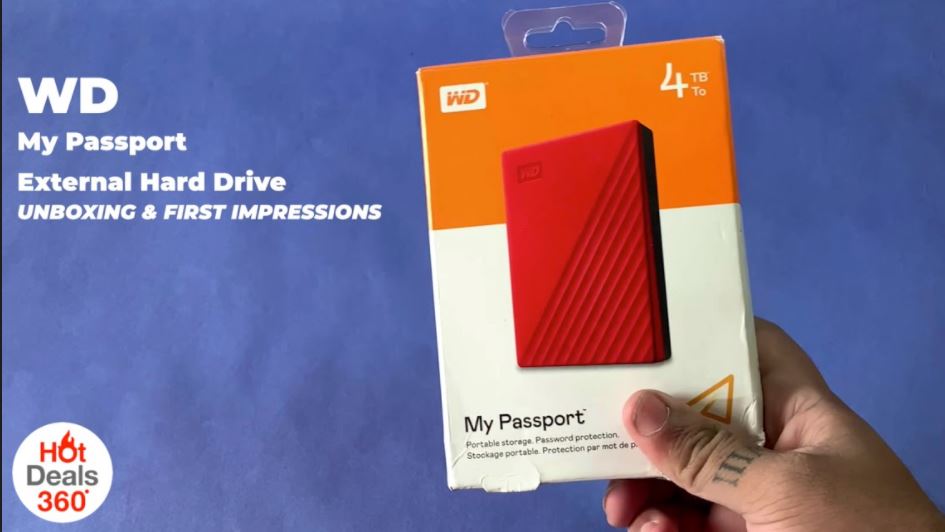 Western Digital WD 2TB My Passport Portable Hard Disk Drive