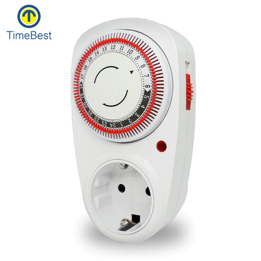 Buy JXH Universal Socket Time Switch Plug Timer 13-14 Volt Programmable ...