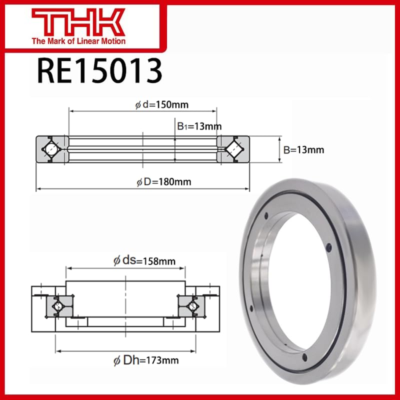 New THK Cross Roller Ring Inner Ring Rotation RE 15013 RE15013 RE15013UUCC0 RE15013UUC0