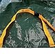 Windhager Laderaumschutz und Transportsack, Kofferraumschutz, Innenraumschutz für Auto, Kofferraummatte für Hunde, 1,7 x 1,2 x 0,7m, 100g/m², 07195, Grün