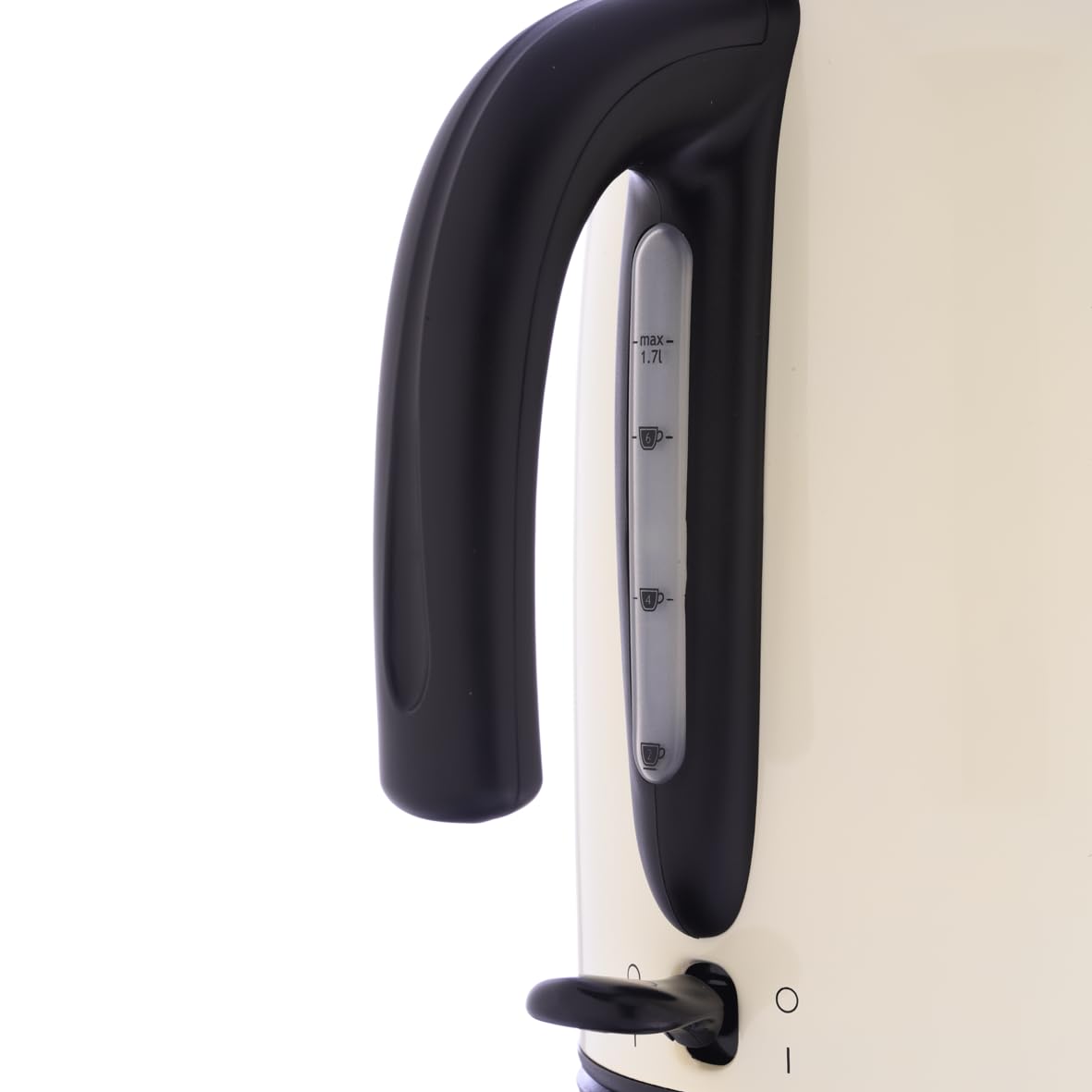 Russell Hobbs Bollitore Elettrico Colours Plus 1,7 L 2400 W, Acciaio Inossidabile, Spegnimento Automatico, Filtro Anticalcare Rimovibile, Base Girevole 360°, Crema – 20415-70