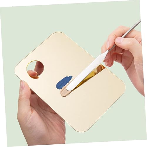 Beaupretty 2set Makeup Artist Palette Set Foundation Mixing Tray Lipstick Pigment Mixing Tool