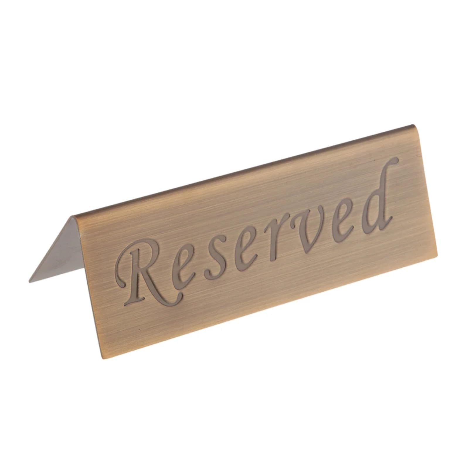 Letrero rústico de mesa reservada (paquete de 1, 2 o 4) for reservar asientos en recepciones de bodas, banquetes y fiestas.(4 packs)