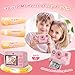 Instant Print Camera for Kids, App Printing, 1080P Video, Dual-Lens Selfie Digital Camera with 32G SD, Christmas Birthday Gifts for Girls Boys 4 5 6 7 8 9 10 11 12 Year Old, Portable Toddler Toy