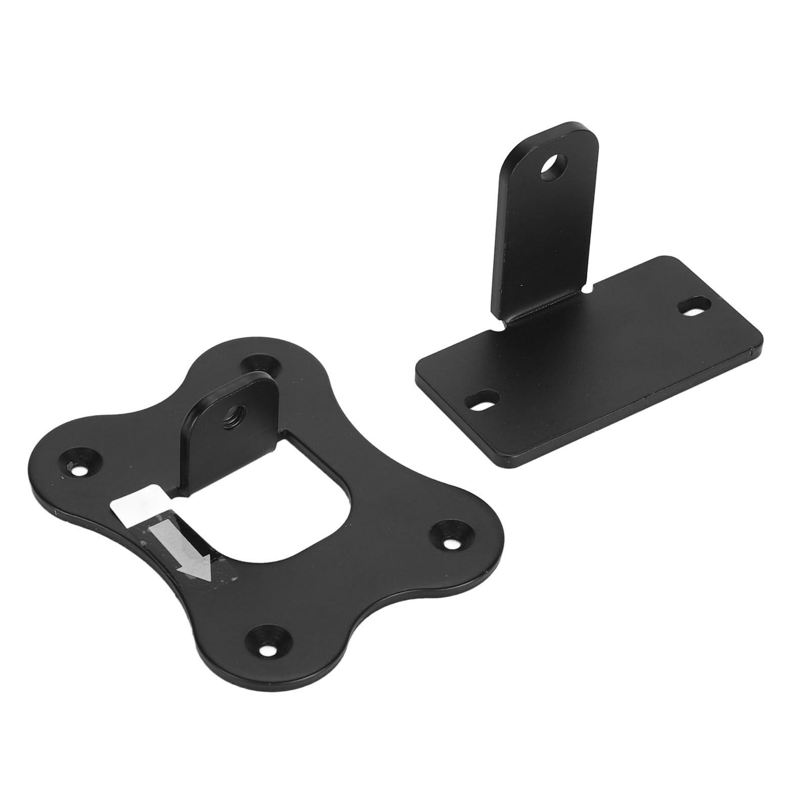 Supporto per Pareti Altoparlanti, Supporto Ad Alto Carico di Carico per la Ruggine 'elegante Muro di Altoparlanti l'altoparlante Attivo HIFI (BLACK)