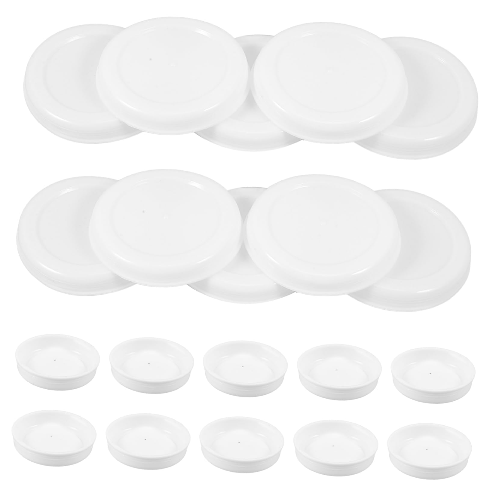 Gadpiparty 3 Ensembles De Fermeture Petit Tube De Fermeture Pour Envoi Postal Rond Avec Couvercles Réutilisables Enveloppes Rembourrées Scelleuse D'Extrémité 50 pièces * 3