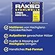 RAKSO Stahlwolle extrafein 0000-8 Pads, poliert gewachstes Holz, Kupfer, Messing, mattiert Oberflächen, säubert Glas