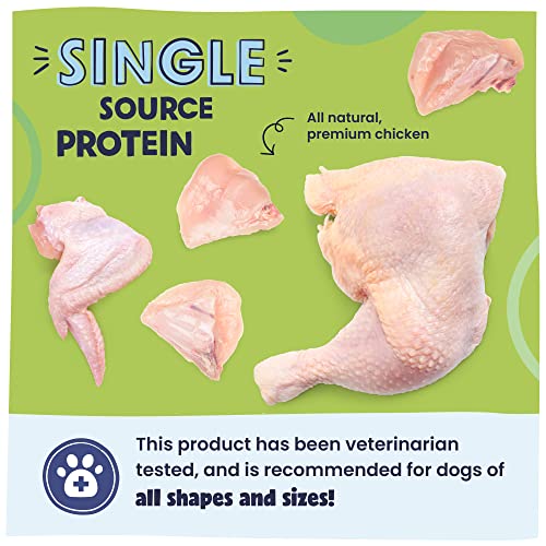 Vet Recommended Dog Food Toppers For Picky Eaters - Made In Usa - All-Natural Meal Mix-In - Grain-Free Kibble Enhancer - Air Dried Dog Food Additive With Seasoning - Wholesome Real Chicken Topper #TOP7