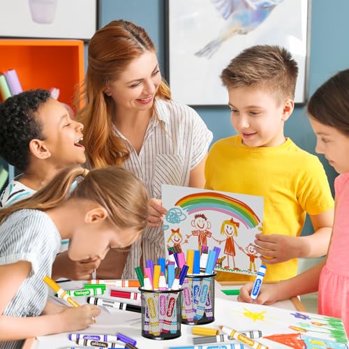 Image of YEGEER 288 Count Washable Markers Bulk - 12 Assorted Colors, Broad Tip Markers for Kids, School and Teacher Classroom Supplies, Perfect for Art and Coloring.(288)