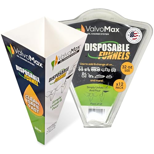 ValvoMax 32oz disposable funnels image